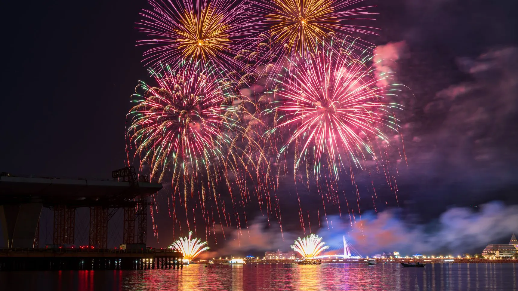 Fuochi di artificio sul mare, gita organizzata a Nizza in Francia offerte capodanno 2027